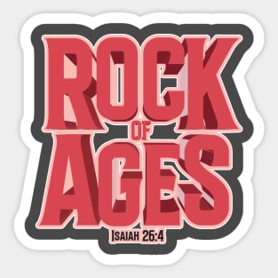 Rock of Ages Sticker